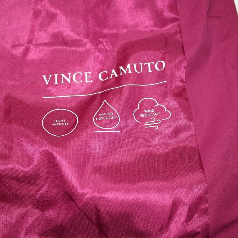 Vince Camuto Women's Pink Fuchsia Lightweight Rain Jacket in size XL NWT - Picture 9 of 12